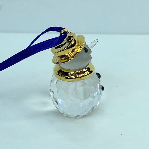 Swarovski Crystal Classic Rhodium Snowman 681337 Very RARE in box COA S157 - Picture 5 of 7